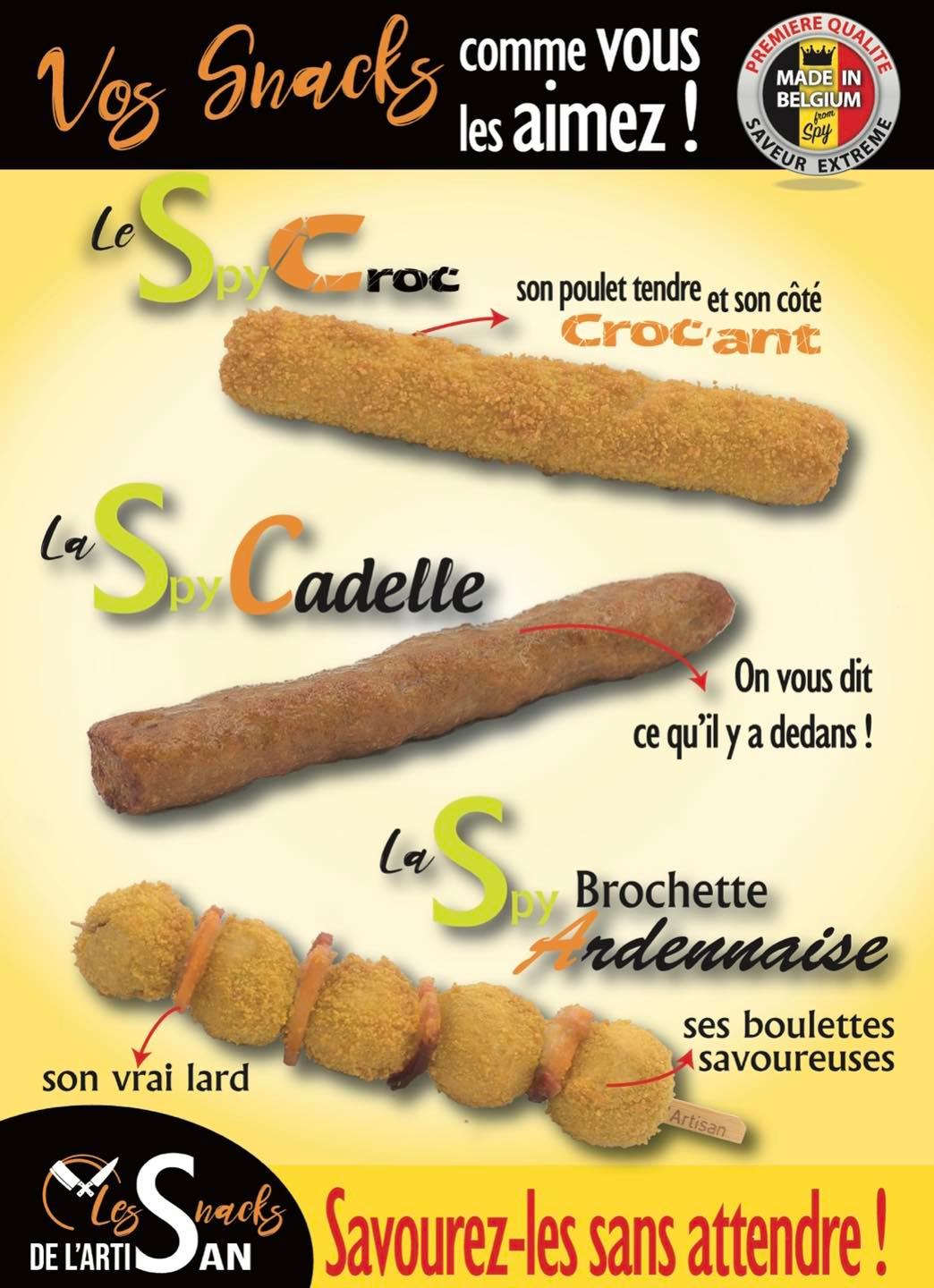 les snacks de l'artisan